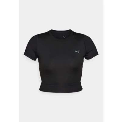 Image of Puma Twist TEE Sports Tshirt, Women&#039;s, Size: Large, Black