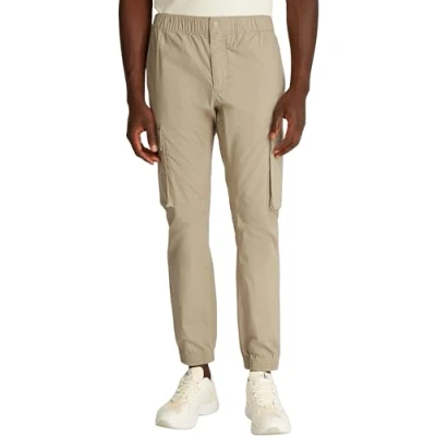 Image of Calvin Klein Jeans Cargo trousers, Men&#039;s, Size: 32, Stone gray