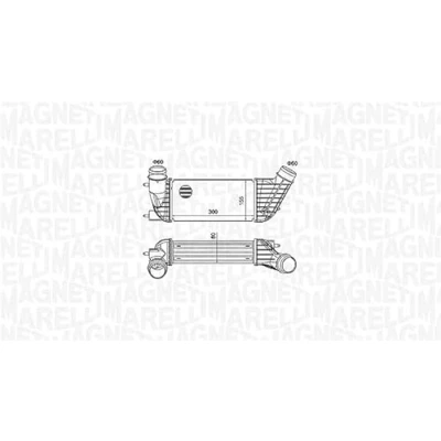 Image of Charge Air Cooler MAGNETI MARELLI 351319204260
