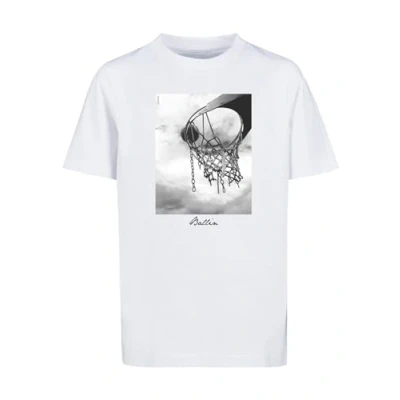 Image of Mister Tee Ballin Print Tshirt for kids, Size: 11 12y, White
