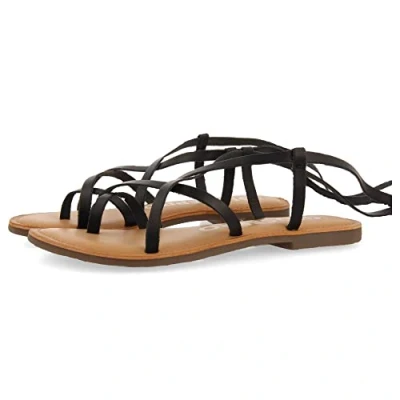 Image of Gioseppo Lussat Tbar sandals, Women&#039;s, Size: 390, Black shoes