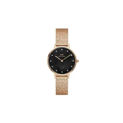 Image of Daniel Wellington Petite Pressed Studio Lumine Watch Rose goldcoloured, Size: 28, gold coloured