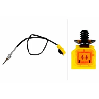 Image of Sensor, exhaust gas temperature HELLA 6PT 010 376 591