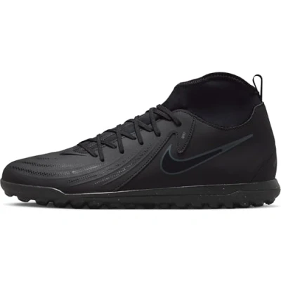 Image of Nike Performance Phantom LUNA II CLUB TF Astro turf trainers, Men&#039;s, Size: 4.5, Black/deep jungle Synthetics/textile