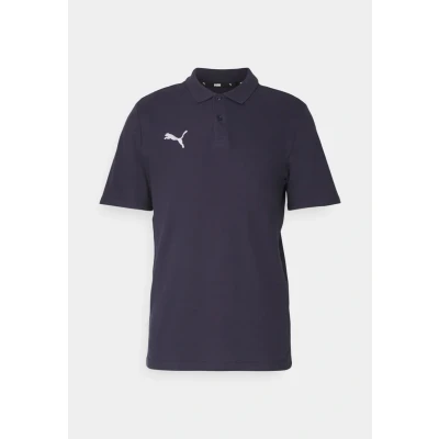 Image of Puma Teamgoal Casuals Polo shirt, Men&#039;s, Size: Small, Navy/white