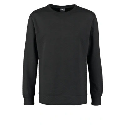 Image of Urban Classics Diamond Sweatshirt, Men&#039;s, Size: Small, Black