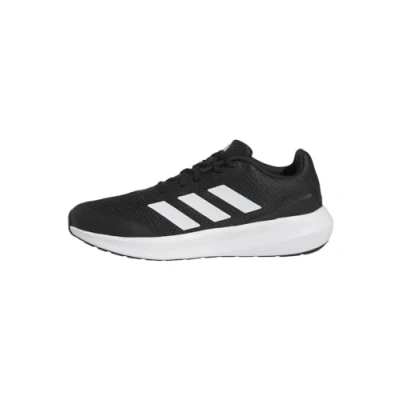 Image of adidas Performance Runfalcon 3.0 Unisex Neutral running shoes core black cloud white for kids, Size: 2 Synthetics/textile