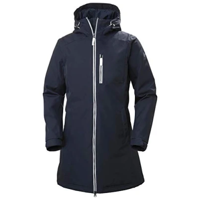Image of Helly Hansen Belfast Waterproof jacket, Women&#039;s, Size: XS, Navy