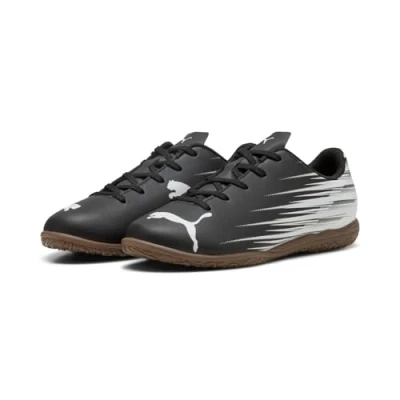 Image of Puma Attacanto II IT Indoor football boots, Size: 3, Black/white shoes