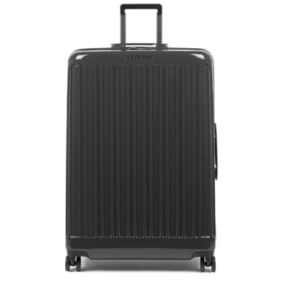 Image of PIQUADRO Seeker 4 Wheel Suitcase 75 cm, Black, cm