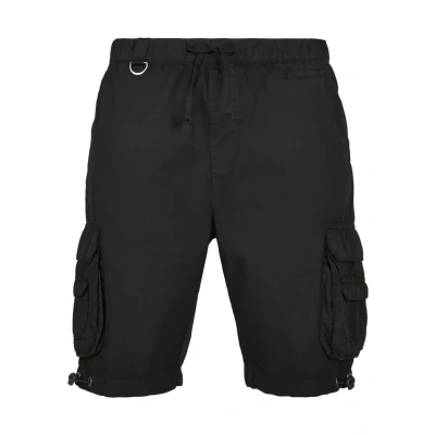 Image of Urban Classics Double Pocket Shorts, Men&#039;s, Size: 32, Black