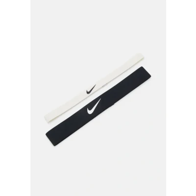 Image of Nike Performance FLEX Headband 2 PACK Other accessories, Women&#039;s, Size: One Size, Black/white