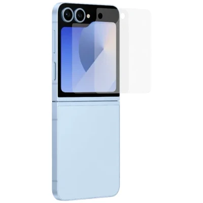 Image of Samsung Plastic Clear Screen Protector Galaxy Z Flip 6 2 Pack