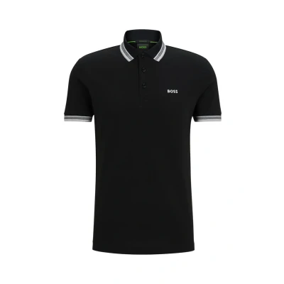 Image of BOSS Paddy Polo shirt, Men&#039;s, Size: Small, Black