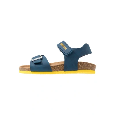 Image of Geox Ghita BOY Sandals for kids, Size: 9K, Avio High quality imitation leather