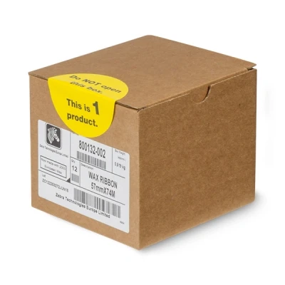 Image of Zebra 2300 57 mm x 74 m 12 ribbon refills printer ink (thermal transfer)