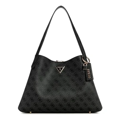 Image of Guess SORA Girlfriend Carryall Handbag, Women&#039;s, Size: One Size, Latte