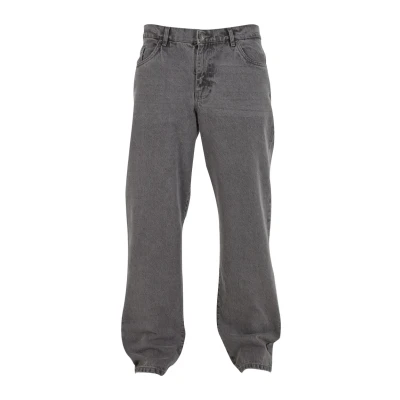 Image of Urban Classics Heavy Ounce Straight leg jeans, Men&#039;s, Size: 33, New grey washed