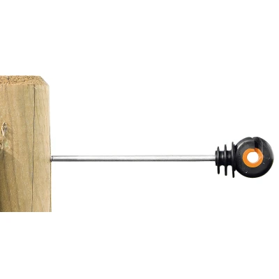 Image of Gallagher Distance screw insulator XDI ((XDI offset in insulator) wood, 18cm, pack of 10)