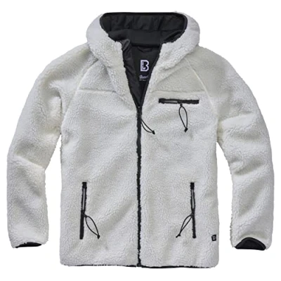 Image of Brandit Worker Fleece jacket, Men&#039;s, Size: 7XL, White