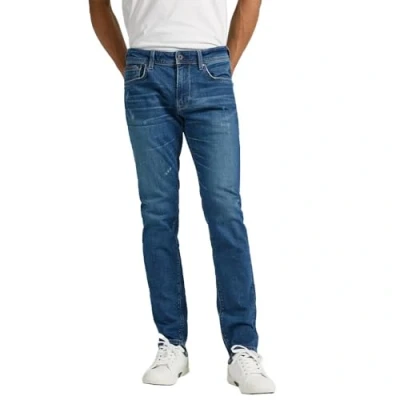 Image of Pepe Jeans Stanley Tapered Fit, Men&#039;s, Size: 38x32, Denim