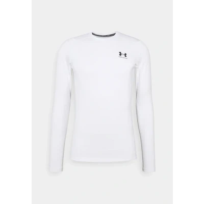 Image of Under Armour Undershirt, Men&#039;s, Size: XL, White // black