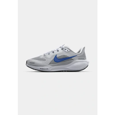 Image of Nike Performance AIR ZOOM Pegasus Road running shoes, Men&#039;s, Size: 7, White/racer blue/wolf grey/pure platinum/black Textile/synthetics