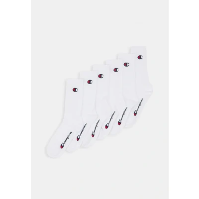 Image of Champion CREW Socks 6 PACK Unisex Sports socks, Size: 2.5 5, White