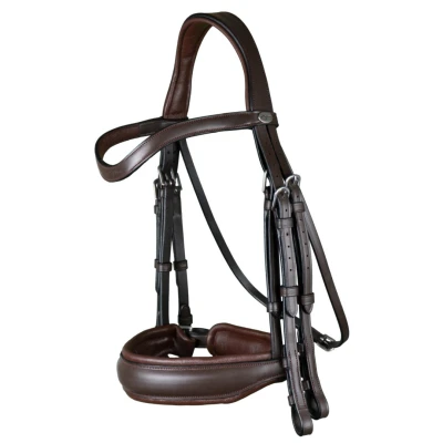 Image of Dyon Double Bridle Patent noseband
