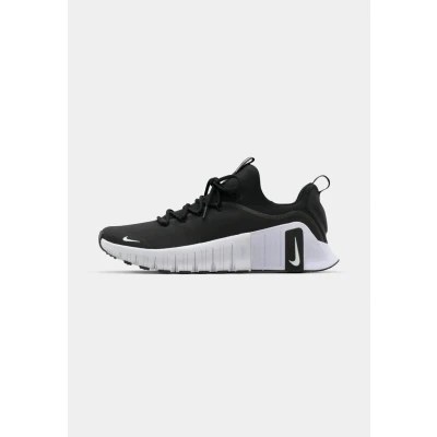 Image of Nike Performance FREE Metcon 6 Training shoe, Men&#039;s, Size: 6/6.5, Black white Textile