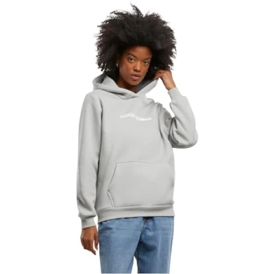 Image of Miss Tee Karma Butterfly Women&#039;s Fluffy Hoody, Light asphalt, 5XL