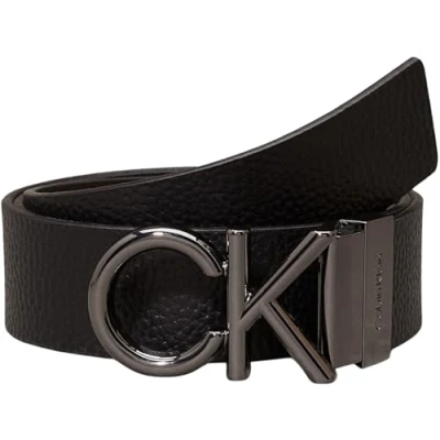 Image of Calvin Klein Belt, Men&#039;s, Size: 34, Black/brown