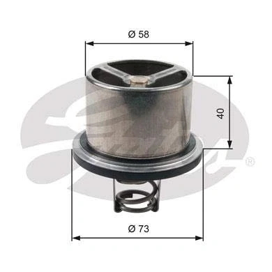 Image of Thermostat, coolant GATES TH07882