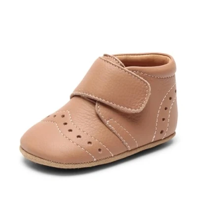 Image of Bisgaard Petit Unisex First shoes for kids, Size: 7K, Nude Leather