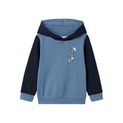 Image of Name it Nmmveblock Hoodie for kids, Size: 1.5 2y, Coronet blue