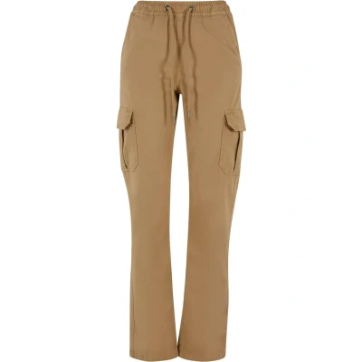 Image of Urban Classics HIGH Waist Cargo trousers, Women&#039;s, Size: 46, Unionbeige