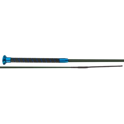 Image of Fleck Dressage Whip Economy SilkTouch Blue Crystal