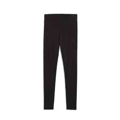 Image of Puma Hochgeschnittene Leggings Trousers, Women&#039;s, Size: Large, Black