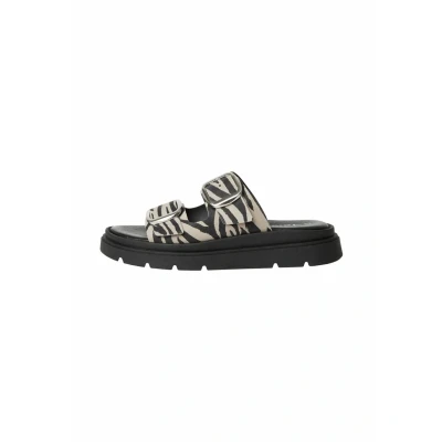 Image of Tamaris Womens 1 27239 42 Wedge Sandals, Zebra Black, 5.5 UK