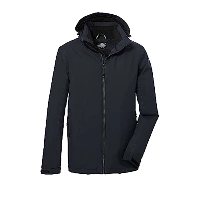 Image of killtec Men&#039;s Functional outdoor jacket with zip off Hood