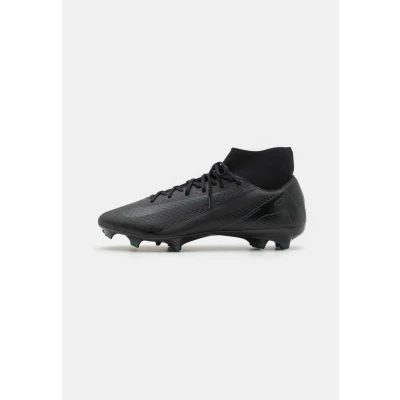 Image of Nike Performance ZOOM 10 Academy FG/MG Moulded stud football boots, Size: 5, Black/deep jungle Textile/synthetics