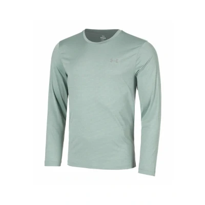 Image of Under Armour Launch Long sleeved top, Men&#039;s, Size: Small, green silica