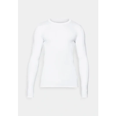 Image of adidas Performance Techfit Longsleeve Long sleeved top, Men&#039;s, Size: Medium, White