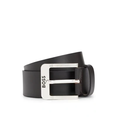 Image of BOSS Jemio Belt, Men&#039;s, Size: 30, Dark brown