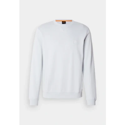 Image of BOSS Westart Sweatshirt, Men&#039;s, Size: Small, Light pastel grey