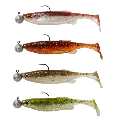 Image of Savage Gear Fat Minnow T Tail Rtf S Shad Clearwater Mix 9cm (7g) (5 pieces)