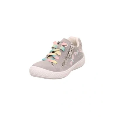 Image of Superfit Tensy Trainers for kids, Size: 8K, Grau/rosa Suede