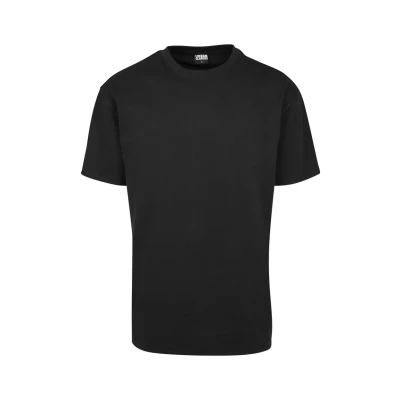 Image of Urban Classics Heavy Oversized Basic Tshirt, Men&#039;s, Size: 5XL, Black