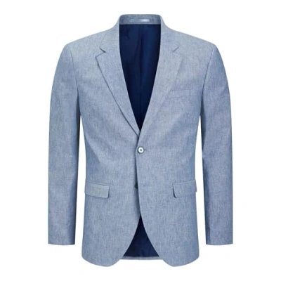 Image of Jack &amp; Jones Jprriviera Blazer jacket, Men&#039;s, Size: 72, Nautical blue