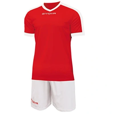Image of Givova, kit revolution, red/white, 4XS